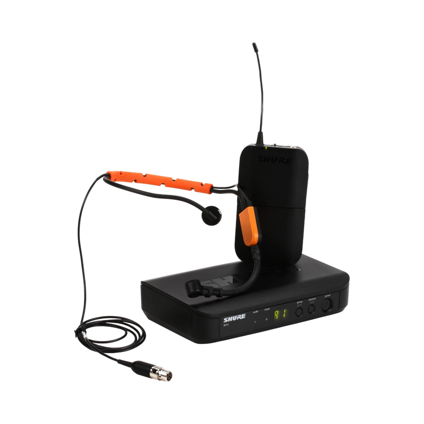 Shure BLX14/SM31 Wireless Cardioid Fitness Headset Microphone System (H11: 572 to 596 MHz) — Being Shipped