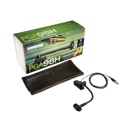 Shure PGA98H-TQG Clip-On Cardioid Condenser Horn Mic with TA4F — Being Shipped