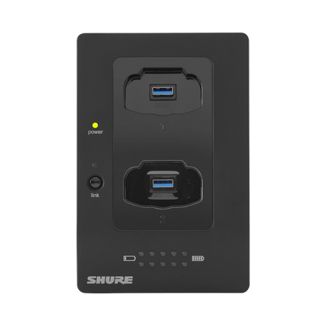 Shure MXWNCS2 Networked 2-Port Charging Station — Being Shipped