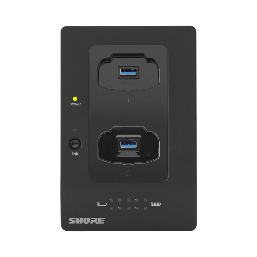 Shure MXWNCS2 Networked 2-Port Charging Station — Being Shipped