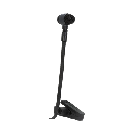 Shure PGA98H-XLR Clip-On Cardioid Condenser Horn Mic with Inline Preamp & Cable (15') — Being Shipped