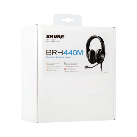 Shure Dual-Sided Broadcast Headset — Being Shipped