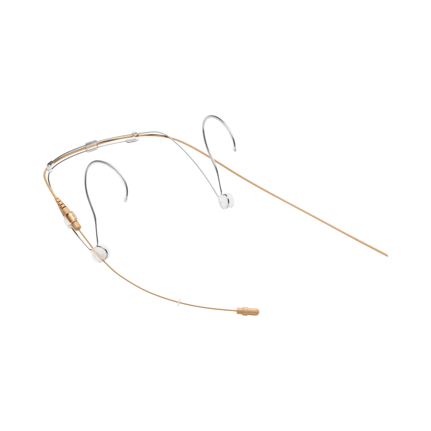 Shure DH5 DuraPlex Omnidirectional Headset Microphone (Tan, 3-Pin LEMO) — Being Shipped