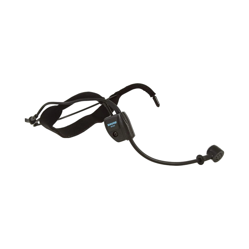 Shure WH20 Headset Mic with 1/4" Phone Connector for Unbalanced Mic Output — Being Shipped