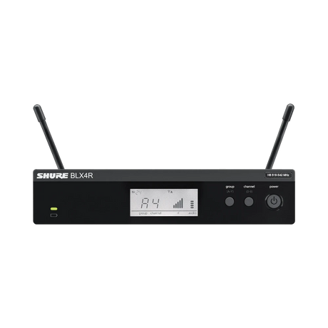 Shure BLX14R Rackmount Wireless Guitar System (J11: 596 to 616 MHz) — Being Shipped