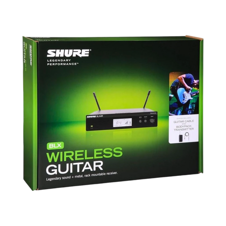 Shure BLX14R Rackmount Wireless Guitar System (J11: 596 to 616 MHz) — Being Shipped