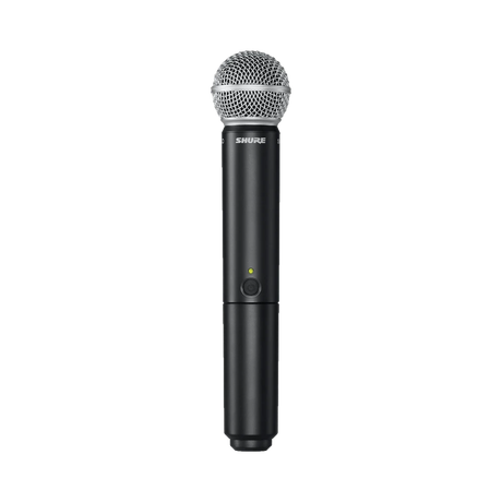 Shure BLX24/SM58 Wireless Handheld Microphone System with SM58 Capsule (J11: 596 to 616 MHz) — Being Shipped