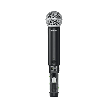 Shure BLX24/SM58 Wireless Handheld Microphone System with SM58 Capsule (J11: 596 to 616 MHz) — Being Shipped
