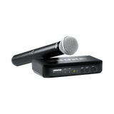 Shure BLX24/SM58 Wireless Handheld Microphone System with SM58 Capsule (J11: 596 to 616 MHz) — Being Shipped