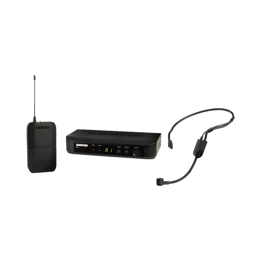 Shure BLX14/PGA31 Wireless Cardioid Headset Microphone System (J11: 596 to 616 MHz) — Being Shipped