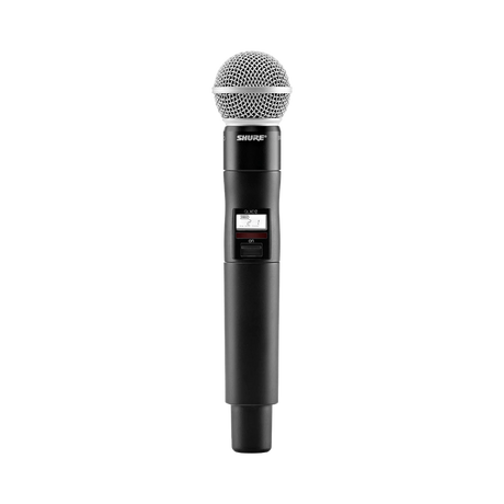 Shure QLXD2/SM58 Digital Handheld Wireless Microphone Transmitter with SM58 Capsule (V50: 174 to 216 MHz) — Being Shipped