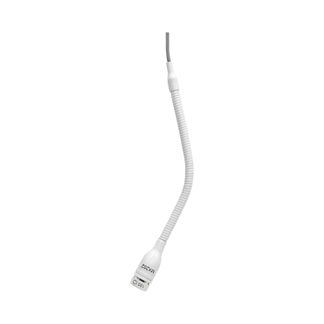 Shure MX202WP-A/C Microflex Overhead Cardioid Microphone with Plate Mount and Screw Terminals Connector (White) — Being Shipped