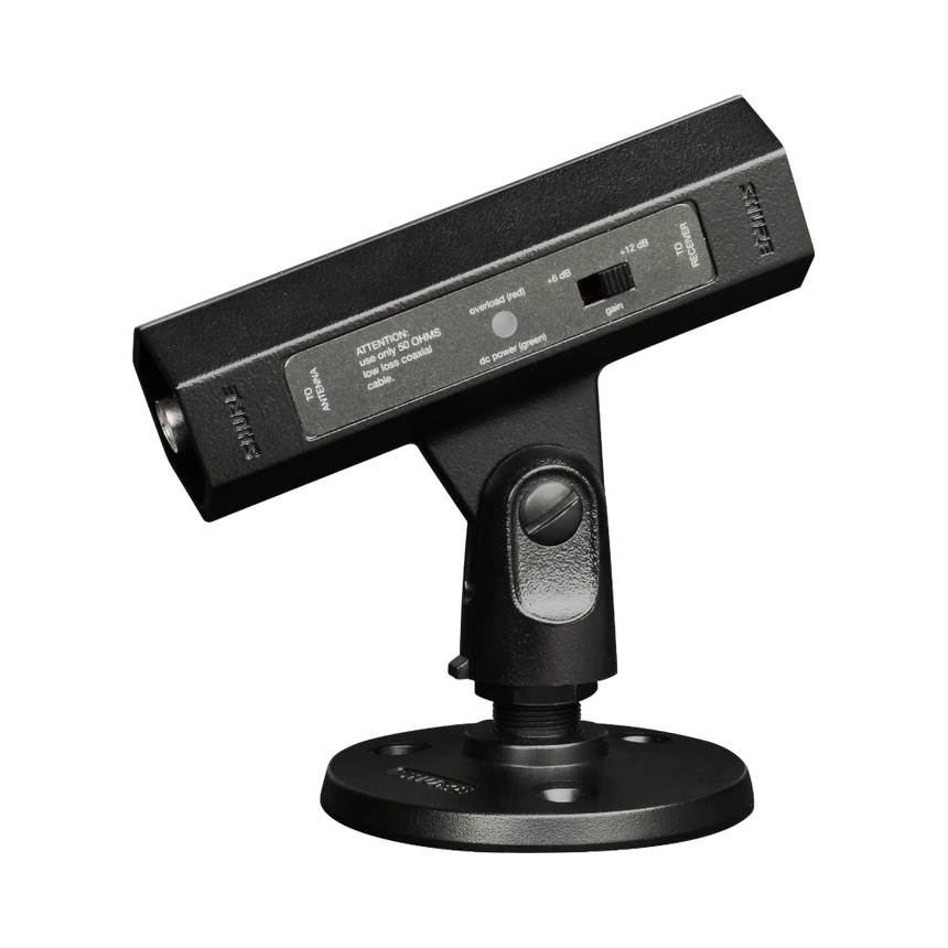 Shure UA834WB In-Line Antenna Amplifier for Remote Mounting (470 to 902 MHz) — Being Shipped