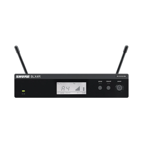 Shure BLX4R Rackmount Wireless Receiver (J11: 596 to 616 MHz) — Being Shipped