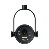 Shure MV7+-K Podcast XLR/USB Microphone (Black) — Being Shipped