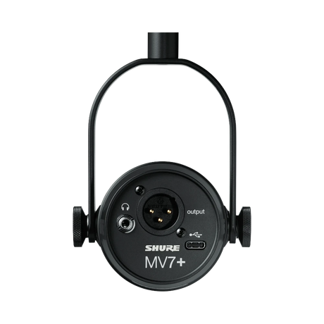 Shure MV7+-K Podcast XLR/USB Microphone (Black) — Being Shipped