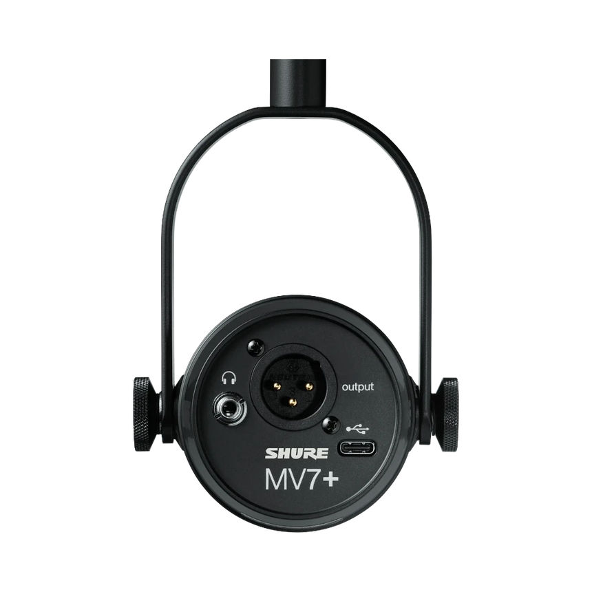 Shure MV7+-K Podcast XLR/USB Microphone (Black) — Being Shipped