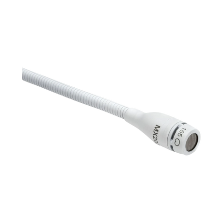 Shure MX202W-A/C Microflex Overhead Cardioid Microphone with Stand Mount Adapter & XLR Connector (White) — Being Shipped