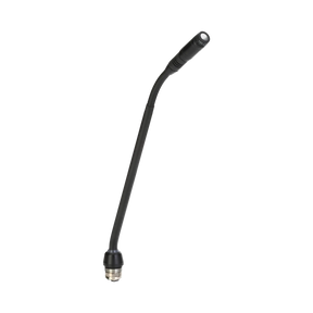Shure MX410 10" Gooseneck Mic with Cardioid Capsule, No Preamp, and 2-Color LED Ring on Bottom (Black) — Being Shipped