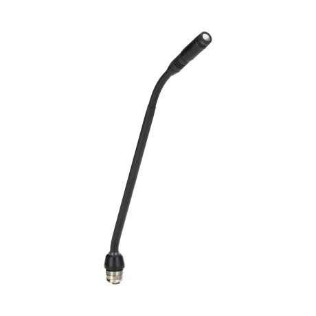 Shure MX410 10" Gooseneck Mic with Cardioid Capsule, No Preamp, and 2-Color LED Ring on Bottom (Black) — Being Shipped