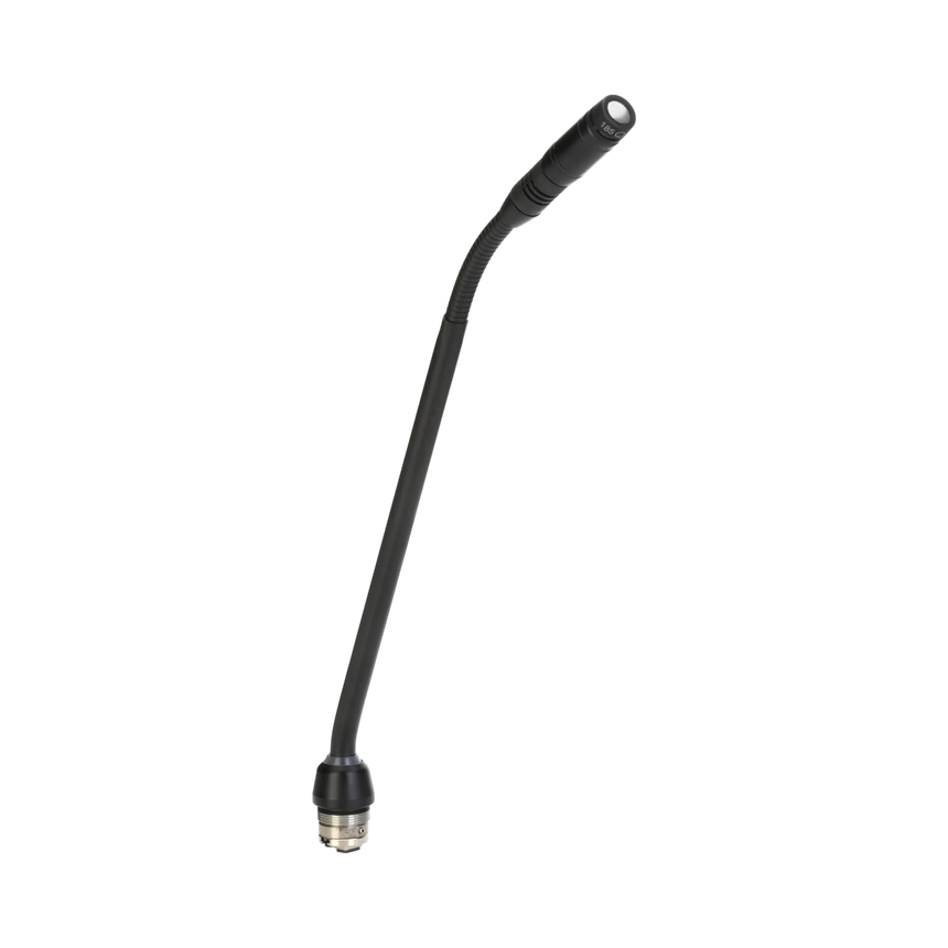 Shure MX410 10" Gooseneck Mic with Cardioid Capsule, No Preamp, and 2-Color LED Ring on Bottom (Black) — Being Shipped