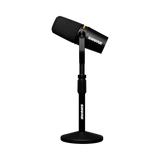 Shure MV7+-K Podcast XLR/USB Microphone Bundle with Gator Desktop Stand (Black) — Being Shipped