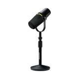 Shure MV7+-K Podcast XLR/USB Microphone Bundle with Gator Desktop Stand (Black) — Being Shipped