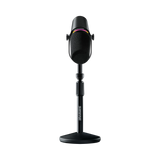 Shure MV7+-K Podcast XLR/USB Microphone Bundle with Gator Desktop Stand (Black) — Being Shipped