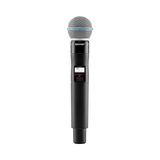 Shure QLXD2/B58A Digital Handheld Wireless Microphone Transmitter with Beta 58A Capsule (X52: 902 to 928 MHz) — Being Shipped