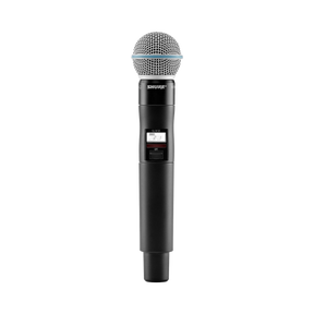 Shure QLXD2/B58A Digital Handheld Wireless Microphone Transmitter with Beta 58A Capsule (X52: 902 to 928 MHz) — Being Shipped