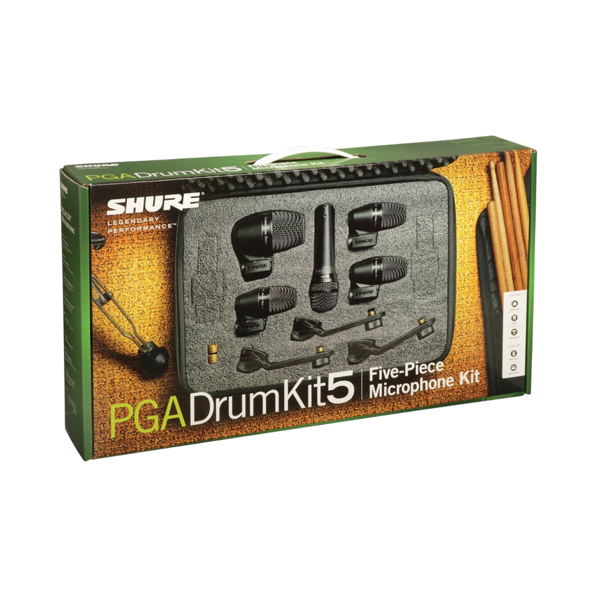 Shure PGADRUMKIT5 5-Piece Drum Microphone Kit — Being Shipped