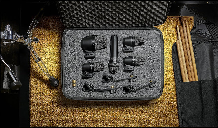 Shure PGADRUMKIT5 5-Piece Drum Microphone Kit — Being Shipped