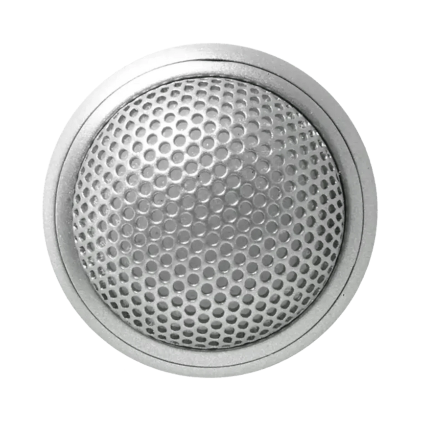 Shure MX395 Microflex Low-Profile Omnidirectional Boundary Microphone for Installs (Silver) — Being Shipped