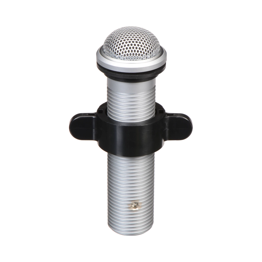 Shure MX395 Microflex Low-Profile Omnidirectional Boundary Microphone for Installs (Silver) — Being Shipped