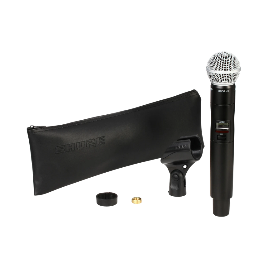 Shure ULXD2/SM58 Digital Handheld Wireless Microphone Transmitter with SM58 Capsule (G50: 470 to 534 MHz) — Being Shipped