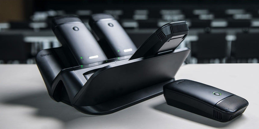 Shure ULXD6/O Digital Wireless Omni Boundary Microphone Transmitter (Black, G50: 470 to 534 MHz) — Being Shipped