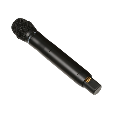 Shure QLXD2/SM87 Digital Handheld Wireless Microphone Transmitter with SM87A Capsule (J50A: 572 to 608 + 614 to 616 MHz) — Being Shipped