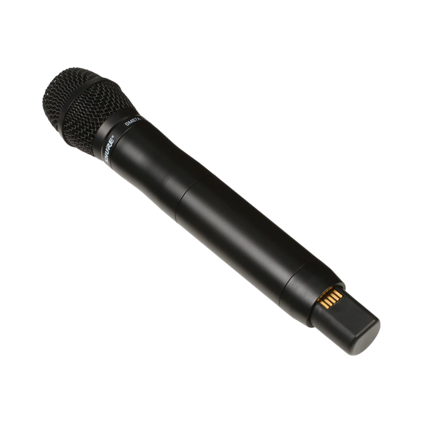 Shure QLXD2/SM87 Digital Handheld Wireless Microphone Transmitter with SM87A Capsule (J50A: 572 to 608 + 614 to 616 MHz) — Being Shipped