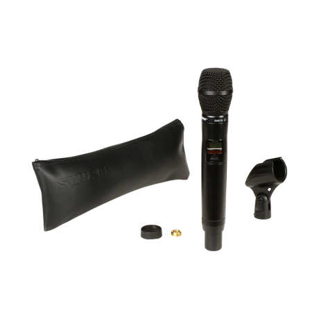 Shure QLXD2/SM87 Digital Handheld Wireless Microphone Transmitter with SM87A Capsule (J50A: 572 to 608 + 614 to 616 MHz) — Being Shipped