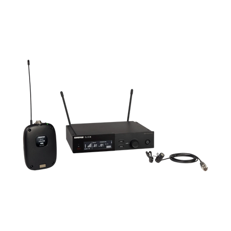 Shure SLXD14/85 Digital Wireless Cardioid Lavalier Microphone System (G58: 470 to 514 MHz) — Being Shipped