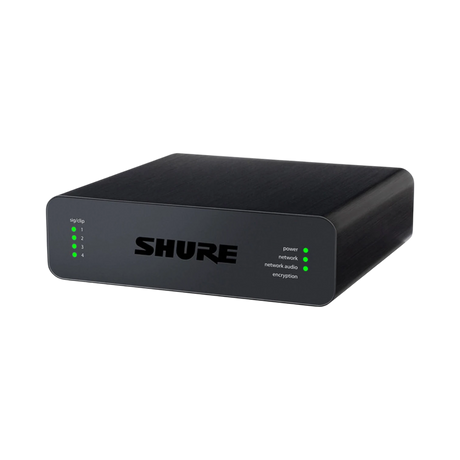 Shure ANI4OUT 4-Channel Dante Mic/Line Audio Network Interface Unit (XLR Outputs) — Being Shipped
