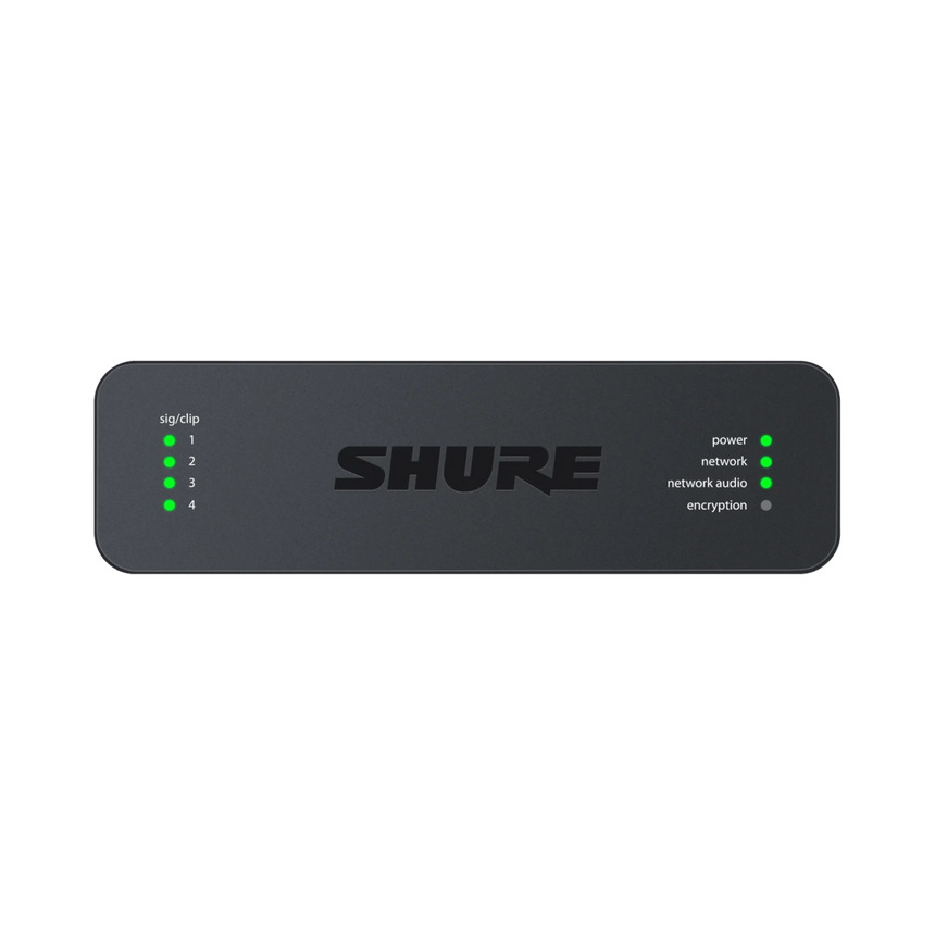 Shure ANI4OUT 4-Channel Dante Mic/Line Audio Network Interface Unit (XLR Outputs) — Being Shipped