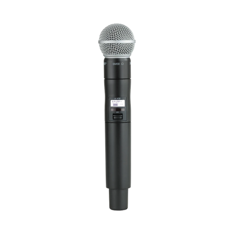 Shure ULXD2/SM58 Digital Handheld Wireless Microphone Transmitter with SM58 Capsule (H50: 534 to 598 MHz) — Being Shipped