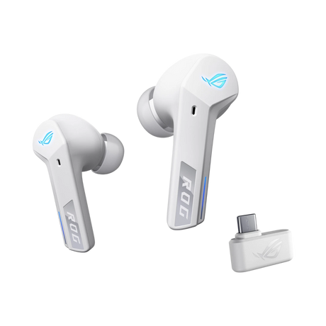 ASUS ROG Cetra True Wireless SpeedNova In-Ear Gaming Earbuds (Moonlight White) — Being Shipped