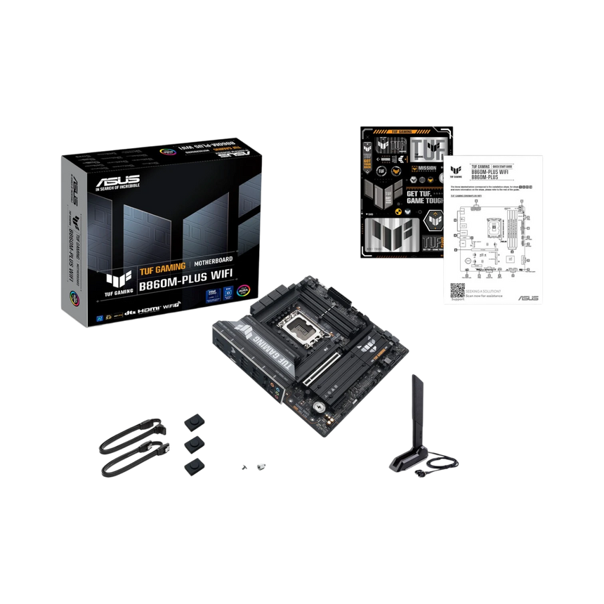 ASUS TUF GAMING B860M-PLUS WIFI LGA 1851 M-ATX Motherboard — Being Shipped