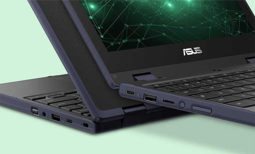 ASUS Chromebook CR11 Flip 11.6" Touchscreen 2 in 1 Chromebook, Intel N150, 4GB RAM, 32GB Flash Memory (Mineral Gray) — Being Shipped