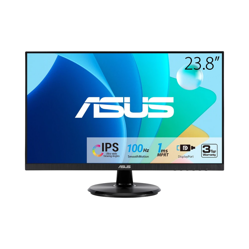 ASUS VA24DQF 23.8" 16:9 100Hz FHD IPS Eye Care Monitor — Being Shipped