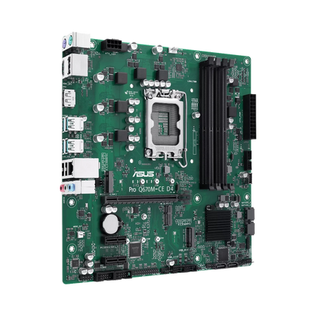 ASUS Q670 Chipset Socket LGA-1700 Micro ATX Desktop Motherboard — Being Shipped
