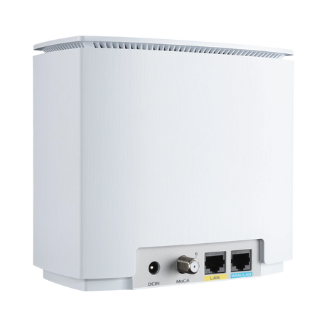 ASUS ZenWiFi AX Hybrid XC5 AX3000 Wireless Dual-Band Gigabit 2-Piece Mesh Wi-Fi System (White) — Being Shipped