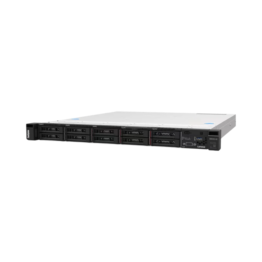 Lenovo ThinkSystem SR250 V2 Rack Mountable Barebone Server, Intel Xeon E-2378, 16GB RAM, No HDD — Being Shipped